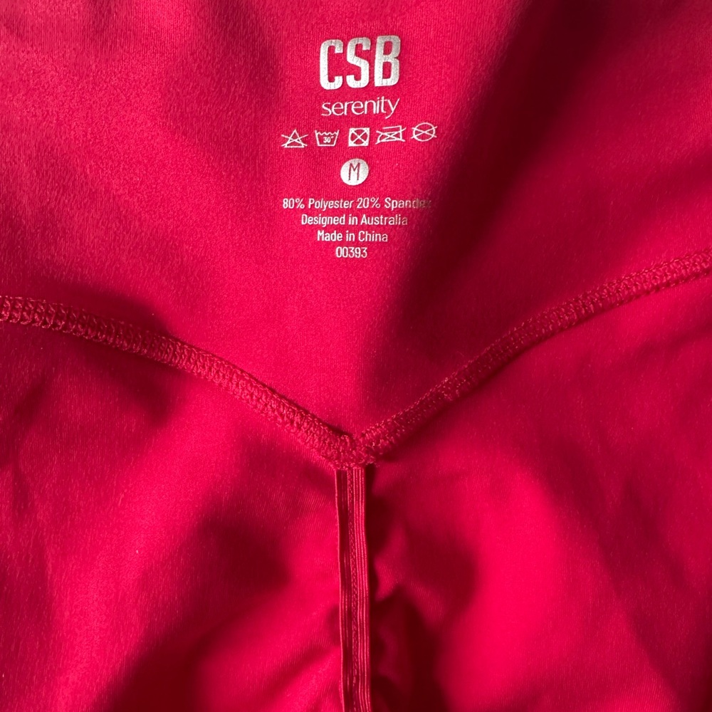 CSB Serenity Activewear Top - Hot Pink
